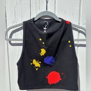 Alice & Olivia Jackie Yoga Sports Bra Medium